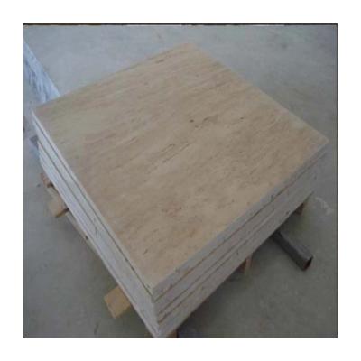 China Modern Beige Travertine Stone Tiles Flooring Cheap Pavers for sale