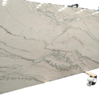 China Macaubas Calacatta Giotto Contemporary Natural White Quartzite Kitchen Countertops for sale