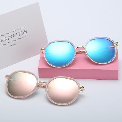 China Hot Selling Amazon Small Round Polarized Sunglasses For Women Men Classic Vintage Retro UV400 Shades for sale