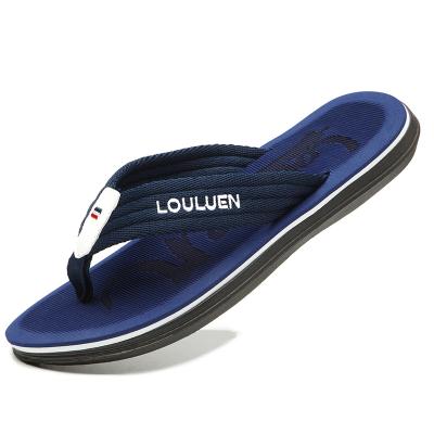 China 2022 New Anti-odor Fashion Clip Foot Trend Beach Slippers Men's Thick-soled Casual Thick-soled Summer Outdoor Sandals for sale