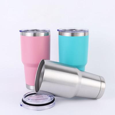 China Sustainable Travel 30oz Coffee Hot Sale Powder Outdoor Double Wall Stainless Steel Coating Tumbler for sale