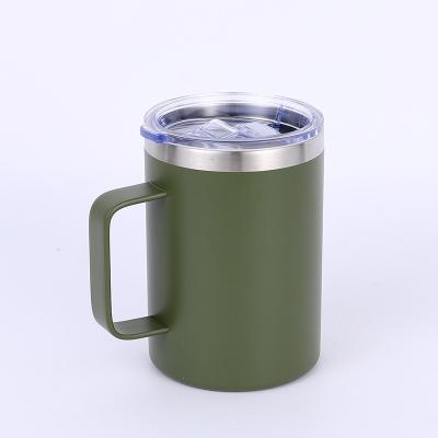 China Modern New Design OEM Hot 16oz Insulated Stainless Steel Reusable Coffee Mug For Sale for sale