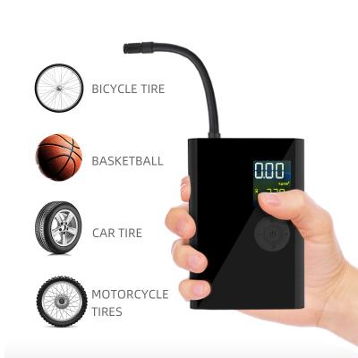 China Ball Bicycle/Car/Ring DC 12v Car Tire Inflator Hand Compressor 120w 150psi Portable High Pressure Car Tire Swimming Digital Compressor/Motorcycle for sale