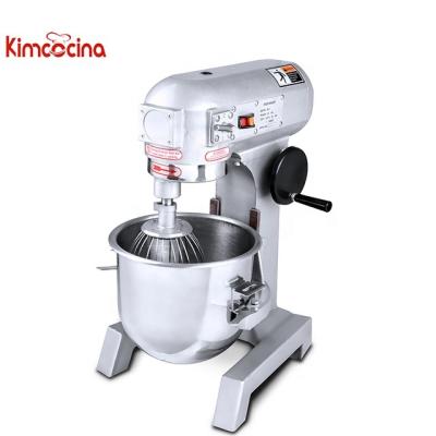 China Commercial Design 25L 10kg Dough Mixer Tilt Head Bread Baking Oven Food Spiral Dough Mixer 10L Planetary Bread Bakery Equipment for sale