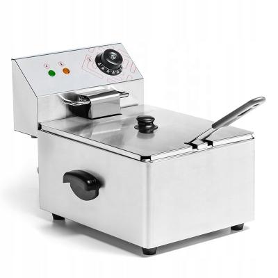 China 4LCommercial Hotel and Restaurant Kimcocina Electric Fried Potato Fryer Machine Electric Fried Chicken Wings Table Top Deep Fryer for sale