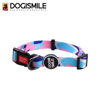 China High Quality Durable Lightweight Adjustable Pattern Printed Personalized Pet Collar for sale