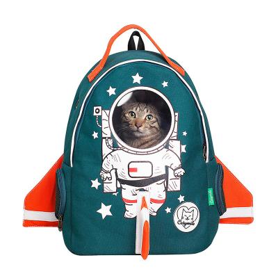 China Cat Bubble Backpack Fashion Daily Unique Design Portable And Foldable Cats Pet Backpack for sale