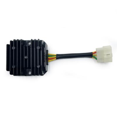 China Metal Scooter 12V 5 Pin Voltage Regulator Rectifier For LINHAI 260cc 300cc ATV UTV for sale