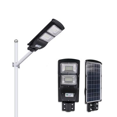 China ROUTE Langy Official 60W High Brightness All In One Solar Street Light for sale