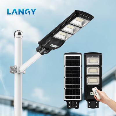 China ROUTE Langy Official 90W Integrated All In One Solar Street Light for sale