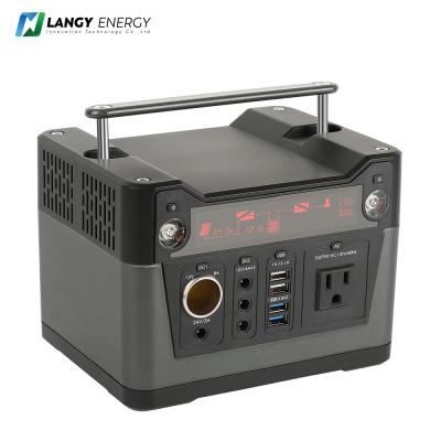 China Langy Home Official 300W 12v 220v Portable Solar Power Generator for sale