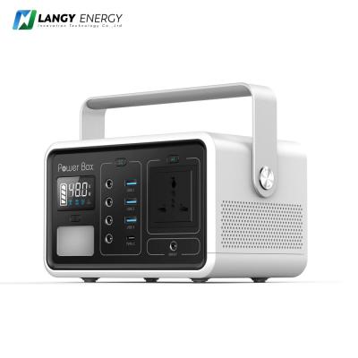 China Langy Official 200W 12v 110v/220v Generator Lithium Battery Home Smart Portable Generator Battery Pack for sale