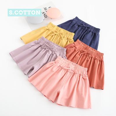 China 2021 breathable new hot baby teen girl clothes summer short boutique safety shorts cotton pants for girls for sale