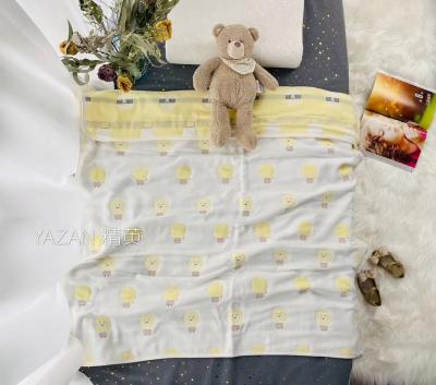 China PORTABLE Organic Cotton Knitted Baby Comforter Blanket For Bed for sale