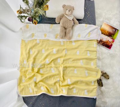 China Wholesale PORTABLE Solid Toddler Blanket Baby Cotton Blanket and Warm Crib Blanket for sale