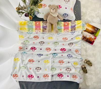 China PORTABLE Amazon Factory Hot Selling 5 Layer Knitted Bamboo Baby Blanket Quilted Set For Baby for sale