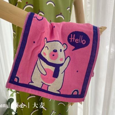 China Factory direct sale child safe hot face towel small for hotel can with custom logo for sale