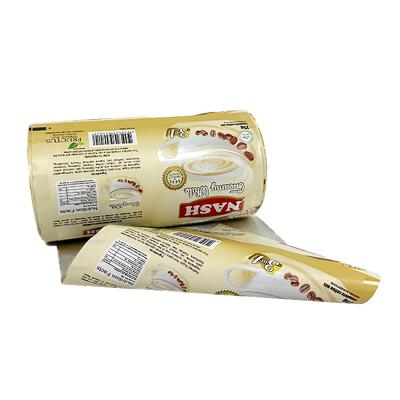 China Food Grade Plastic Flexible Laminated Film Roll Food Packaging For Milk Spice Powder Packaging Sealing Film for sale