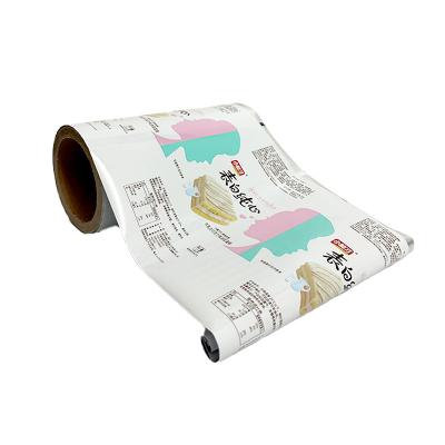 China Food Custom Printed Laminated Plastic Packaging Mylar Roll Film Color Printing Bag Biodegradable Plastic Film Roll for sale