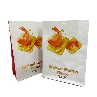 China Moisture Proof Food Packaging Bags Flat Bottom Octagonal Plastic Side Gusset Bag Packaging Bag for sale