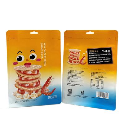 China Customized Seal Food Bag Packaging Holder Pouch Flat Bottom Moisture Proof Plastic Bag for sale