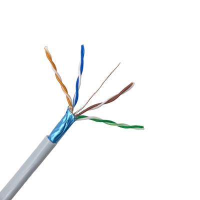 China Indoor Communication Cat5e 305m Networking 4 A.W.G. 24 Pair Core Cat5e Network Cable Manufacturer Cat 5e Lan Cable FTP 1000ft for sale