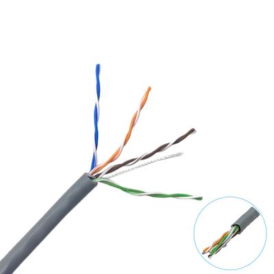 China High Speed ​​Telecom Communication kico 1000ft 0.5 CCA cat 5e ethernet network cables shielded utp cat5e for sale