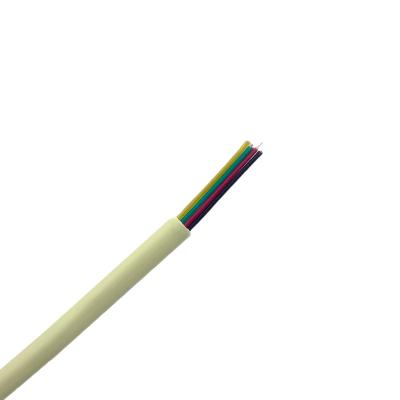 China 4 Core Solid Copper Flat Wire Or Telephone Line Telecommunication / Wiring System CCA 4 Cable for sale