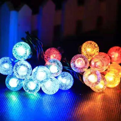 China Garden Led Solar Led Slit Lamp Glass Ball Pot Light Large Solar Led Garden Lamp Ball for sale