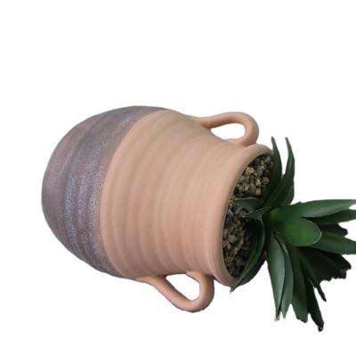 China 2021 Modern Unglazed Home and Garden Antique Terracotta Decor Orchid Bonsai Planter Pot For Indoor Plant for sale