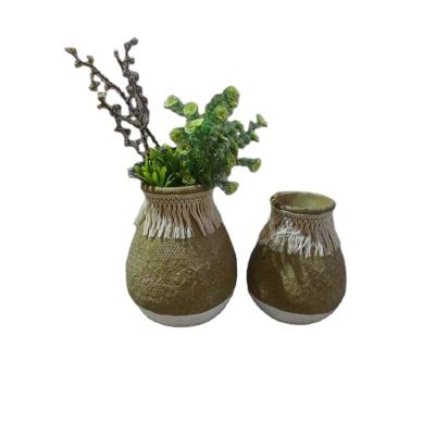 China Nordic pastoral modern and porcelain ceramic vase for home decoration for sale