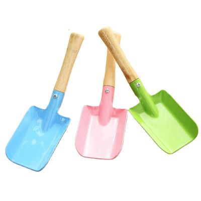 China High Quality Colorful Cute Mini Garden Shovel Garden Shovel Children Planting Tools Shovel Handle Wooden Shovels for sale