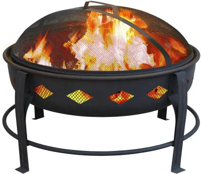 China Stainless steel firebowl patio heater steel home wood charcoal round fire pit cover portable camping camping for sale