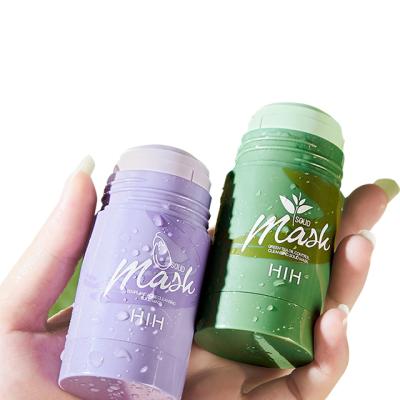 China Moisturizer Green Tea and Eggplant Smudge Mask for Both Men and Women for sale