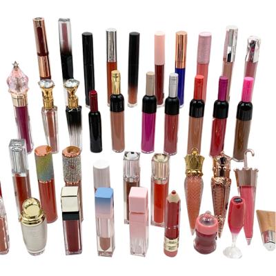 China Waterproof 49 Colors Hot Sale Discount Price Lipstick Gift Box Set Beauty Matte Non-Stick Makeup Lipstick Three-color Cup Liquid Lipstick for sale