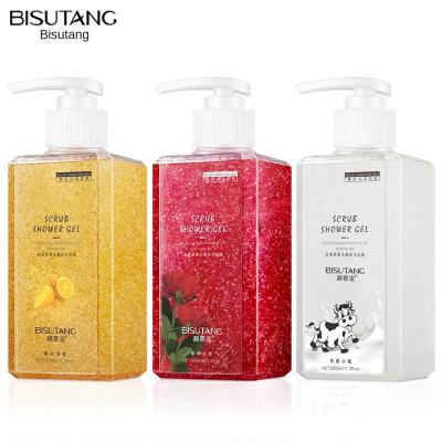 China Surprise Price Black Color Seaweed Smell Honey Smell Shower Gel Whitening for sale