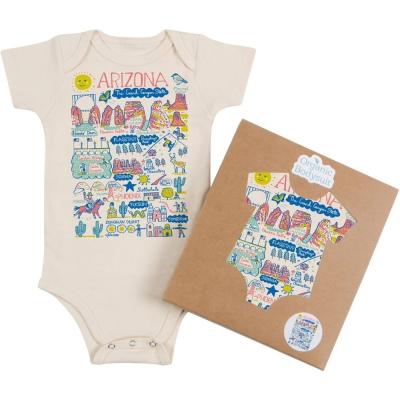 China High Quality Organic Newborn Baby Short Sleeve One Piece Bodysuits100% Cotton Baby Graphic Jumpsuit for sale