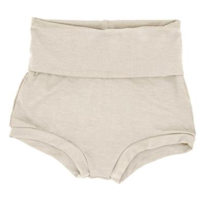 China Fade Proof Solid Color Girls Baby Bubble Shorts Infant Toddler Girls Ruffle Diaper Cover Bloomer Shorts for sale