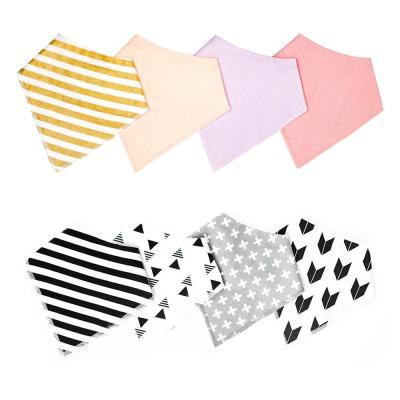 China Modern Super Absorbent Bibs For Baby For Drinking Teething Bandana Drooling Instant Drool Bibs for sale