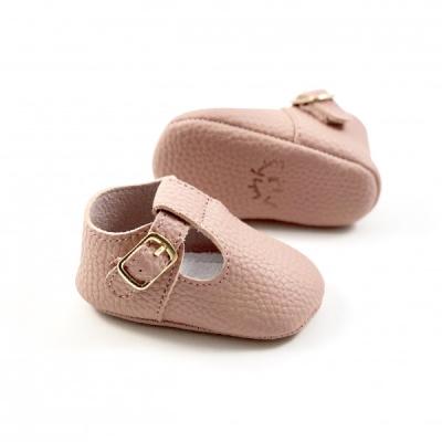 China New Style Lightweight Baby Toddler Shoes Mary Jane Shoes Super Fiber Leather Newborn Infant Girls Shoes for sale