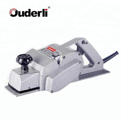 China 80*3mm Aluminum Body 750W Portable Woodworking Hand Operated Planer for sale