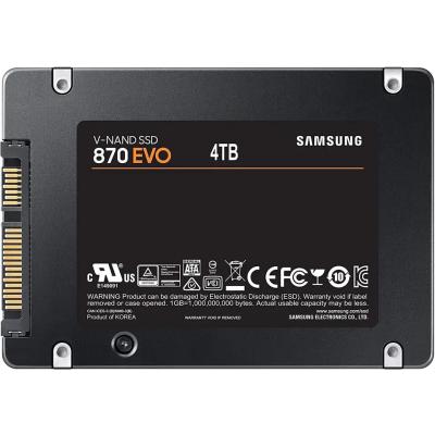 China SSD Samsung 4tb 870 Evo Sata3 Sata 3 Mz-77e4t0b/Cn 4 Tb 4t 4tb Samsung Solid State Disk Drive Ssd for sale