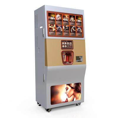 China Wholesale SDK Compressor Refrigeration Barrel Freshly Ground Coffee Vending Machine for sale