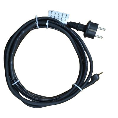 China Traditional plug-in heating cable with thermostat 230V 24meter 12w/m heating cable china eavestrough heating cable for sale