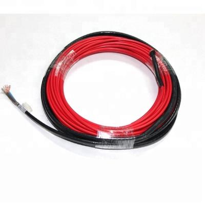 China Tiling Parallel Constant Power Heating Cable Pipeline Indoor Under Temperature Maintain Heating Cable for sale