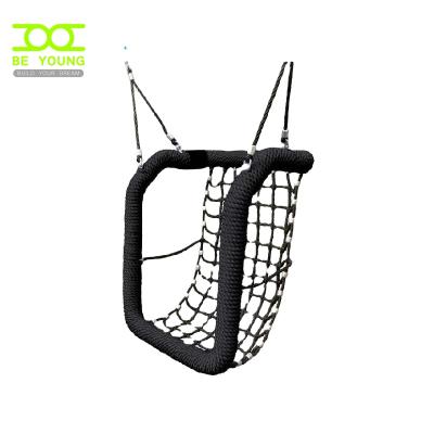 China Widely Used And Heavy Duty Playground Autism Sensory Swing Nest Square Swing for sale