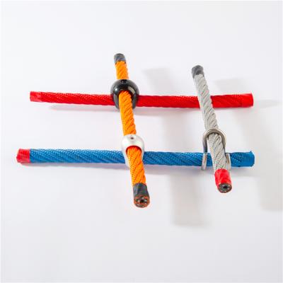 China Durable Plastics Egg Connectors Connector Made By Plastic Fittings With Screw Playground Rope Cross For Connecting Net Fastening Screw for sale