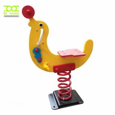 China Plastic Kids Rider Elephant Rocking Horse Outdoor Submersible PE Panel Spring Riders Swinging For Kids Action Figure 2In1 Kid Bumble Bee for sale