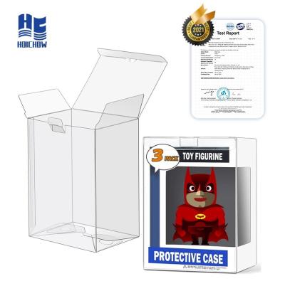 China Recycled Funko PET Grade Materials 5A Noise Clear Protector Case Plastic Box For Sale for sale