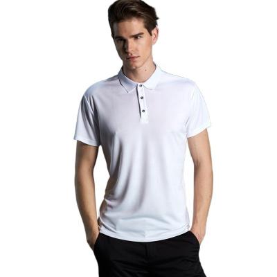 China Anti-wrinkle Wholesale Custom Design Plain High Quality Mens Golf Lapel Polo Shirt For Sports Men Casual Smart Embroidered for sale